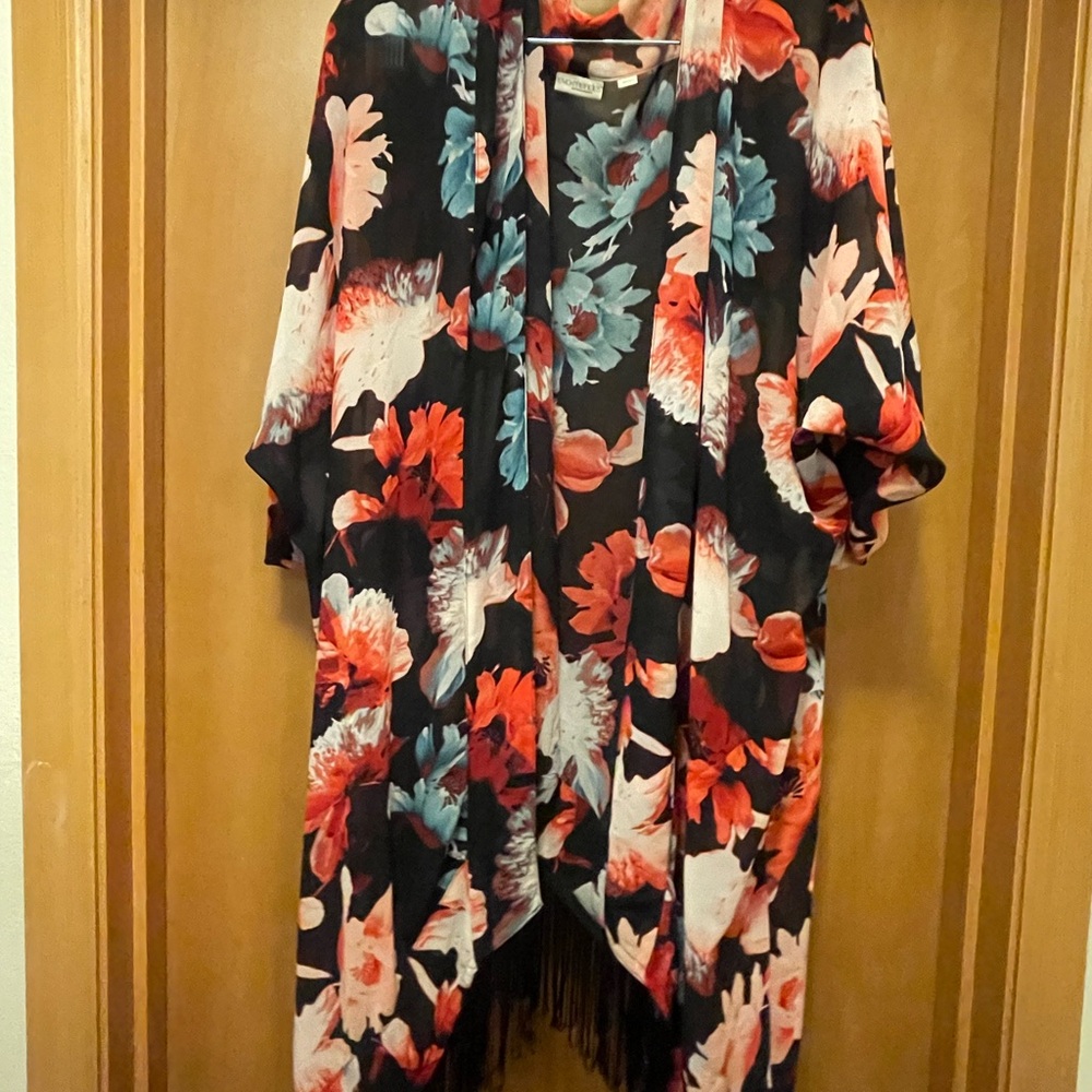 Eva Mendes for New York & Company Floral Kimono